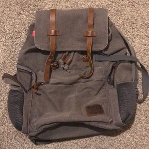 Canvas rucksack back back large